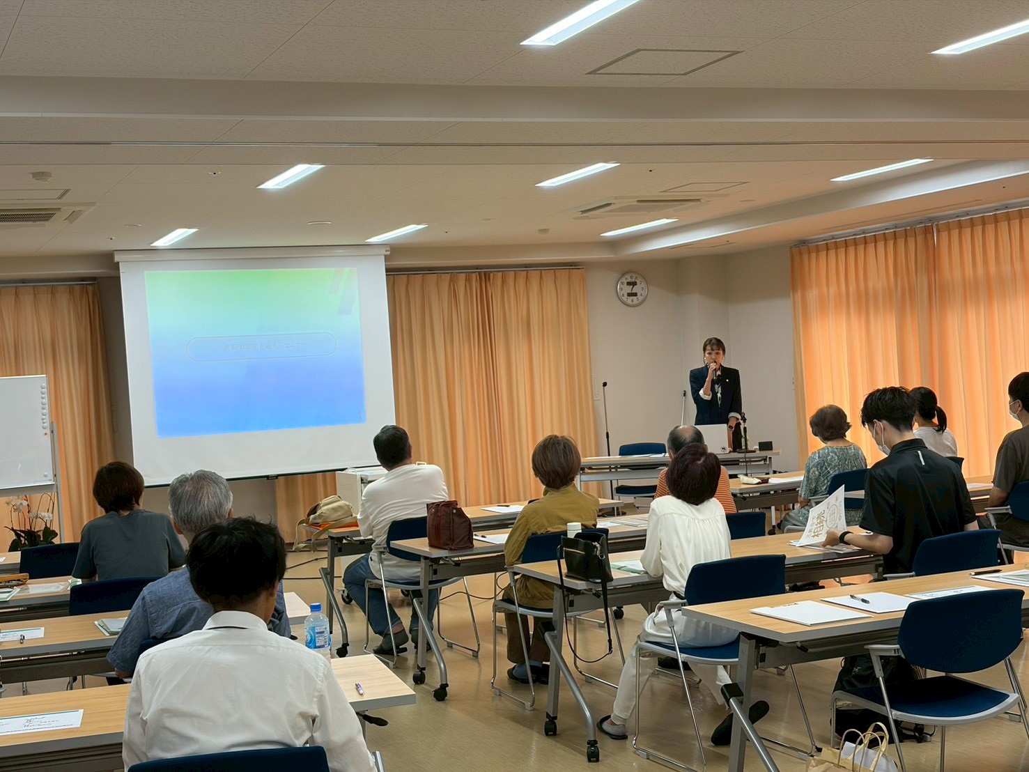 【セミナーレポート】えんゆうの郷様にて「笑顔で未来を迎えるセミナー」の講師を担当いたしました。